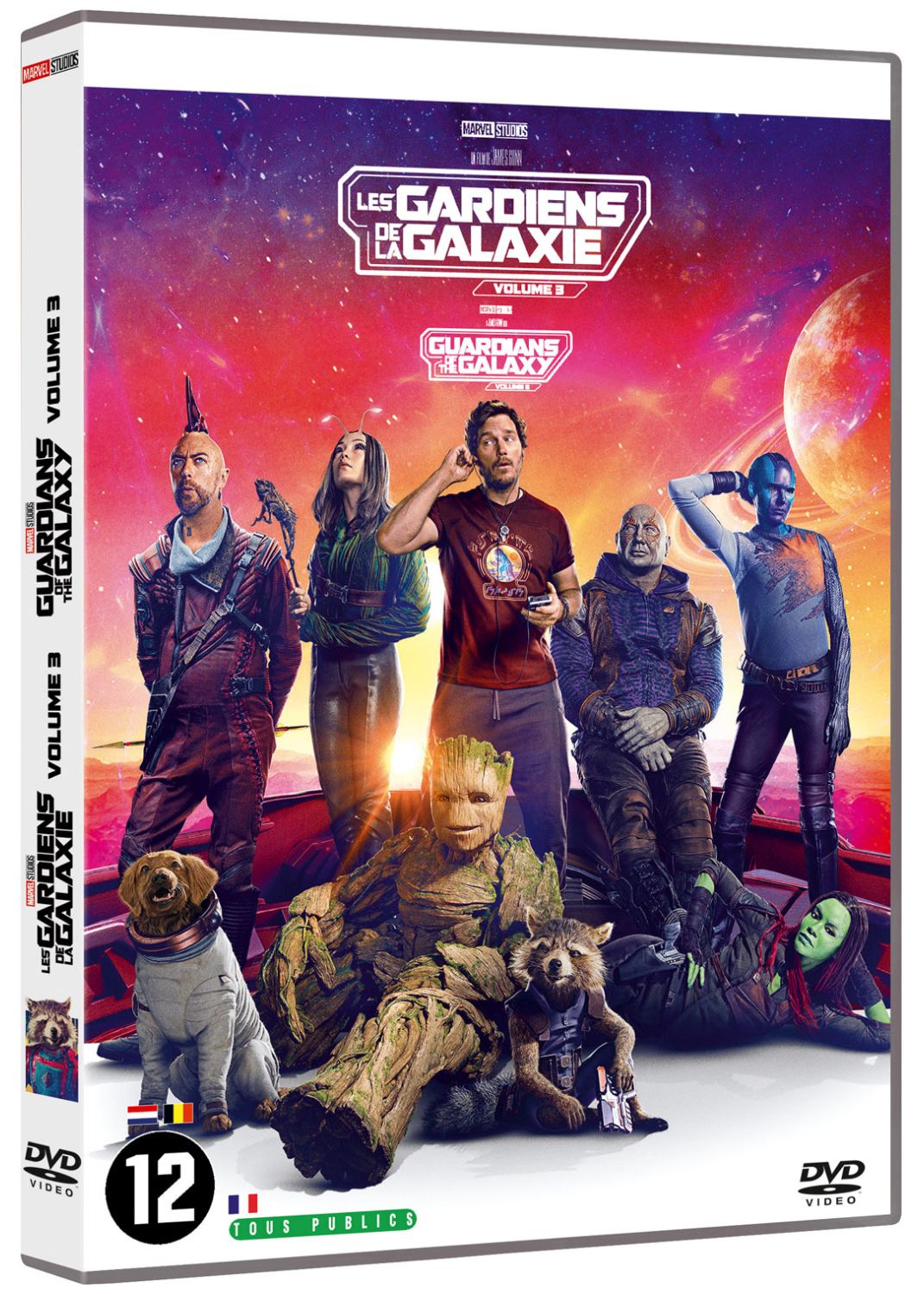 Les gardiens de la galaxie vol 3 [DVD/Blu-ray/4K UHD à la location] - flash vidéo