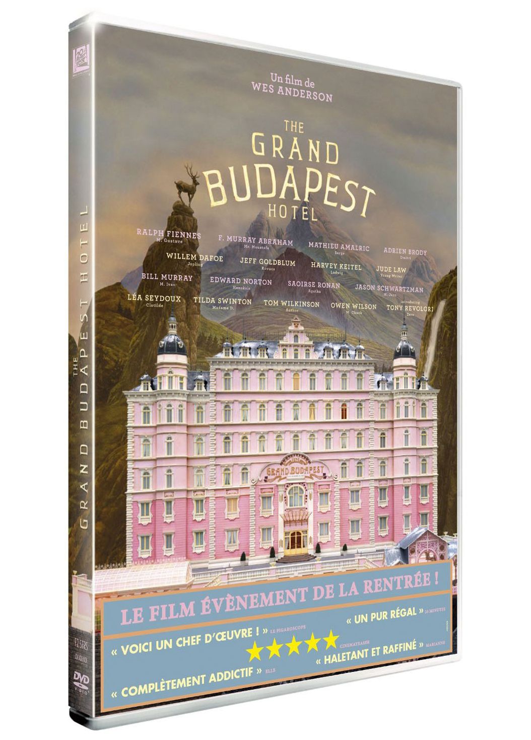 The Grand budapest hotel [DVD à la location]