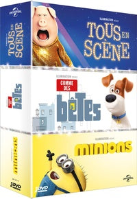 Tous en scène + Comme des bêtes + Minions [DVD]