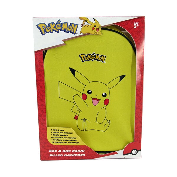 Pokémon - Sac de papeterie 20 pièces - flash vidéo