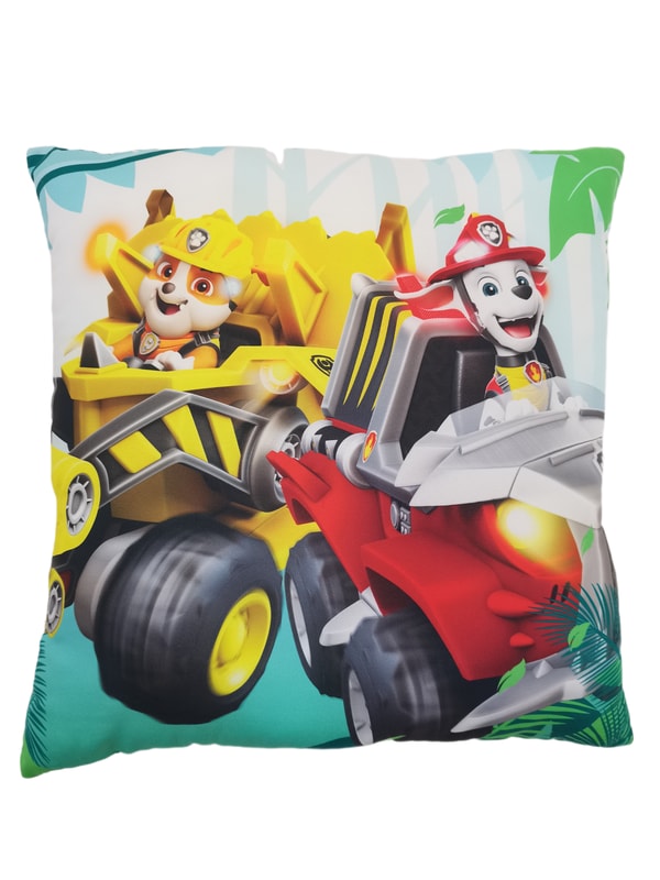 La Pat'Patrouille - Coussin double face (40x40cm) - flash vidéo