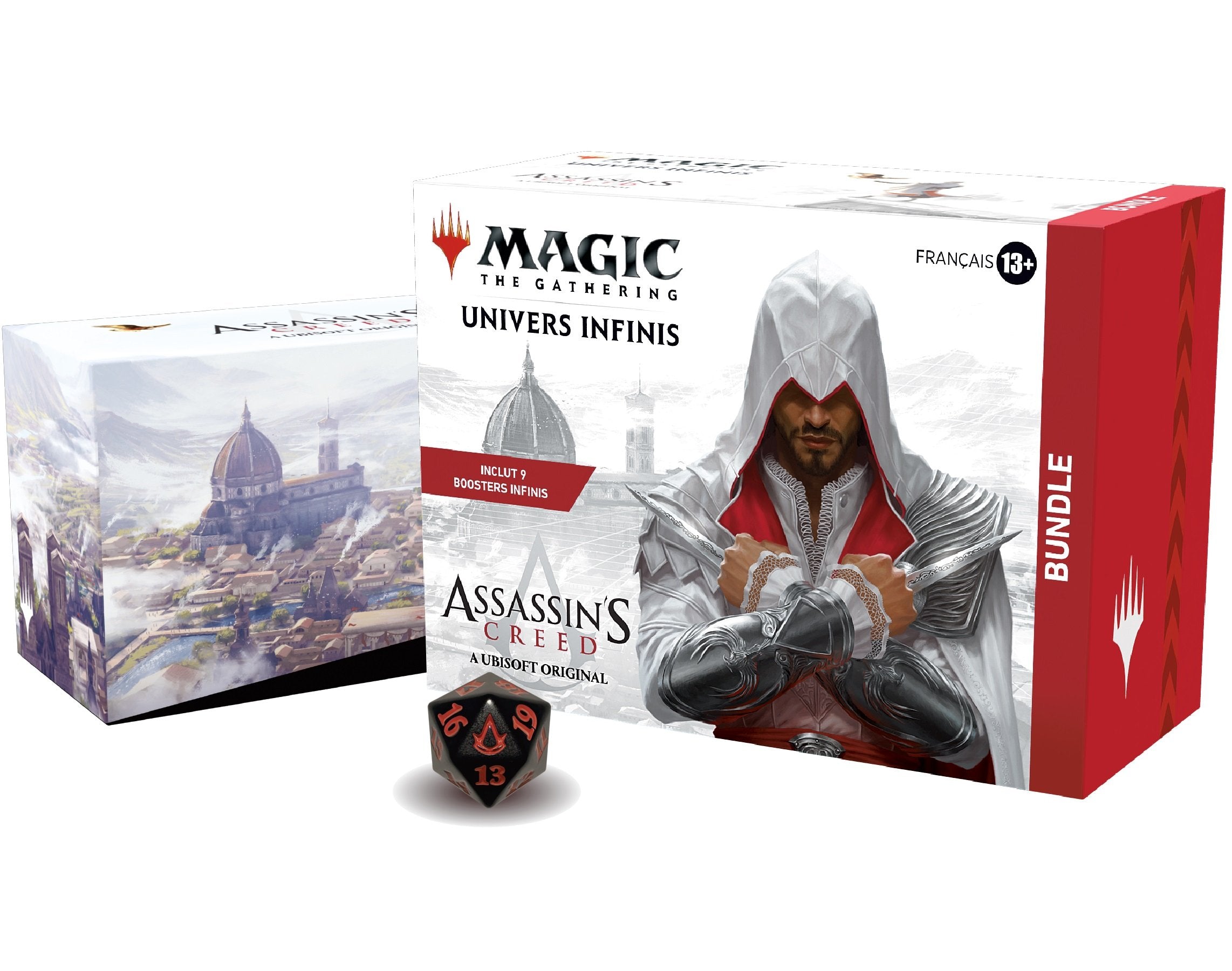 Magic: The Gathering - Univers infinis : Assassin's Creed - Bundle (9 boosters infinis + accessoires) - flash vidéo