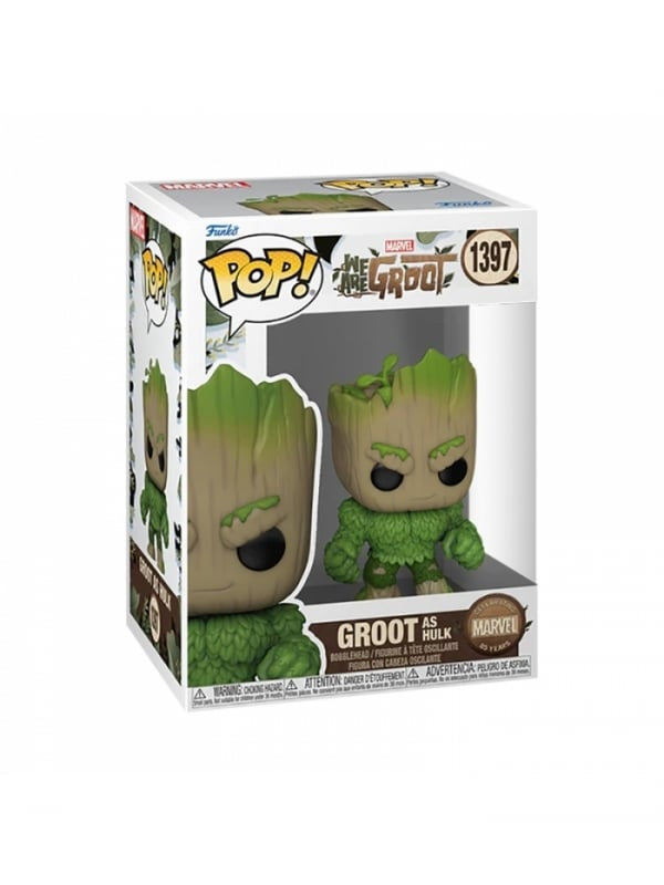 Funko Pop! Marvel: We Are Groot - Groot as Hulk