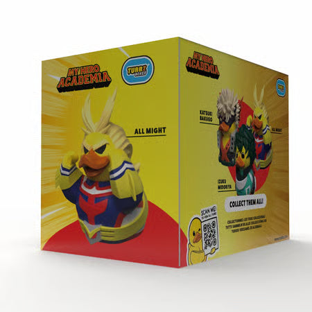 Numskull - Best of TUBBZ Boîte Canard de bain - My Hero Academia - All Might - 9cm