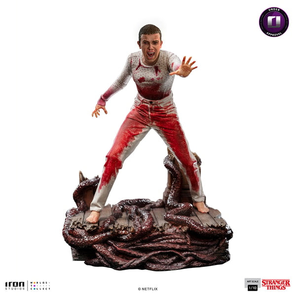 Iron Studios - Arts Scale 1/10 - Stranger Things - Eleven Statue 18cm - flash vidéo