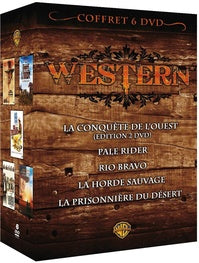 Coffret Western - La conquête de l'Ouest + Pale Rider + Rio Bravo + La horde sauvage + La prisonnière du désert [DVD]