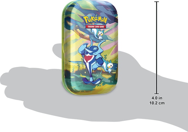 Pokémon TCG - Vibrant Paldea Mini Tin (Espathra / Goomy / Leafeon / Oricorio / Pachirisu - 1x random mini tin) - flash vidéo