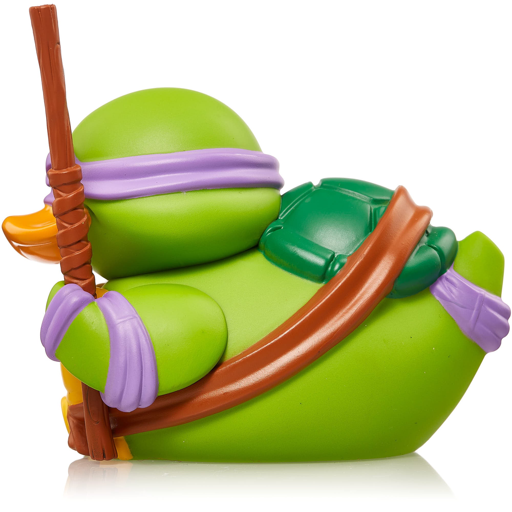 Numskull - Mini TUBBZ Canard de bain - Tortues Ninja - Donatello (Édition baignoire) - 8cm - flash vidéo