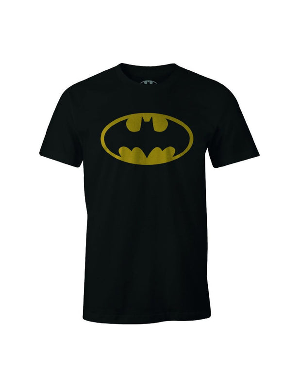 DC Comics - Batman Classic Logo Black T-Shirt - S