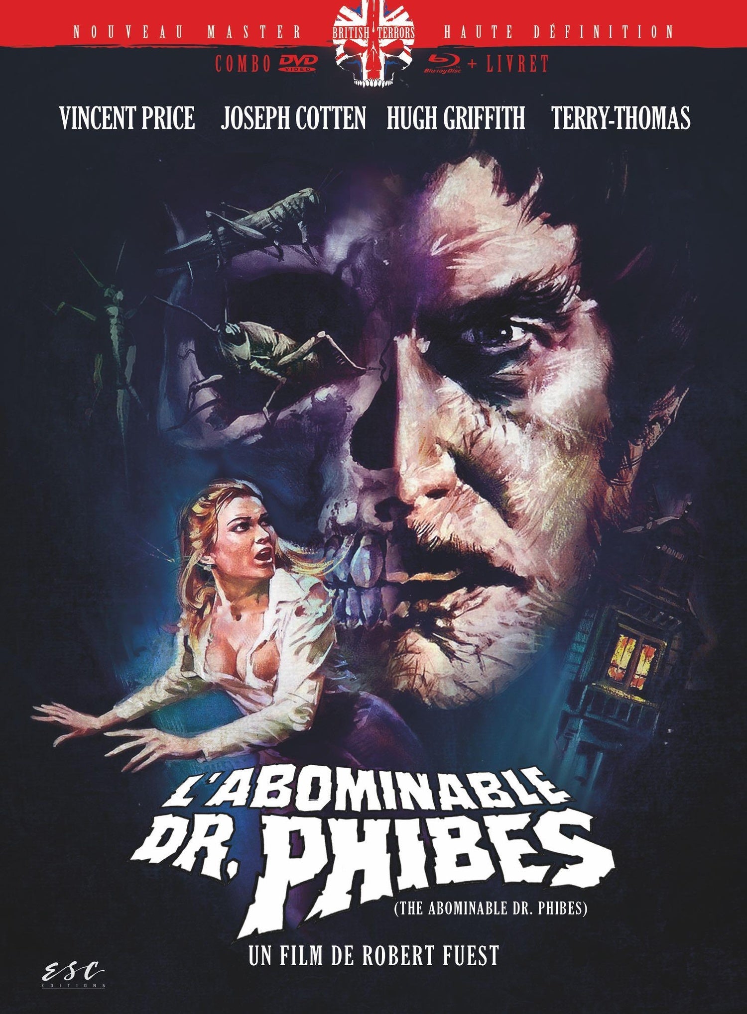L'Abominable Dr. Phibes [Blu-ray]