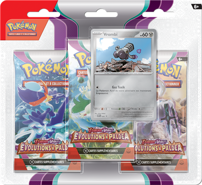 Pokémon EV02 : Pack 3 boosters