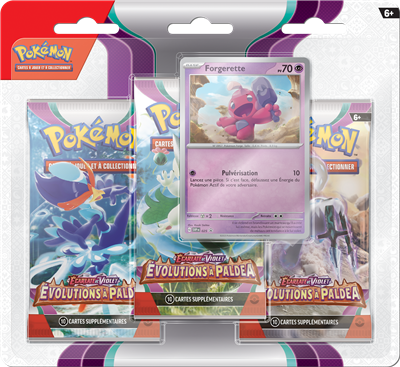 Pokémon EV02 : Pack 3 boosters
