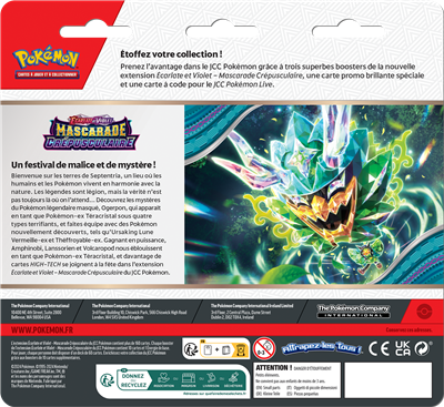 Pokémon EV06 : pack 3 boosters