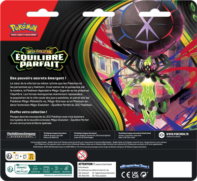 Pokémon ME03 : pack 3 boosters