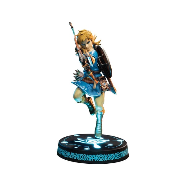 First 4 Figures - The Legend of Zelda : Breath of the Wild - Link Statue Edition Collector 25cm - flash vidéo