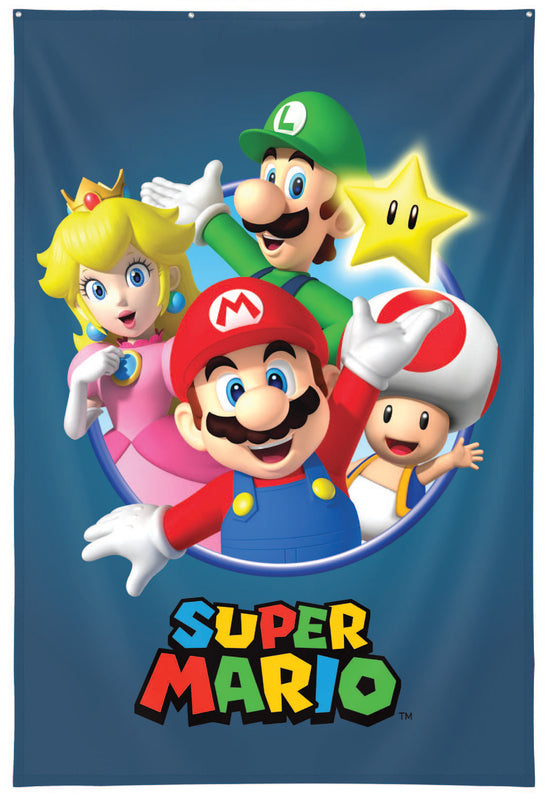 Nintendo - Poster Tissu Super Mario 125x85cm