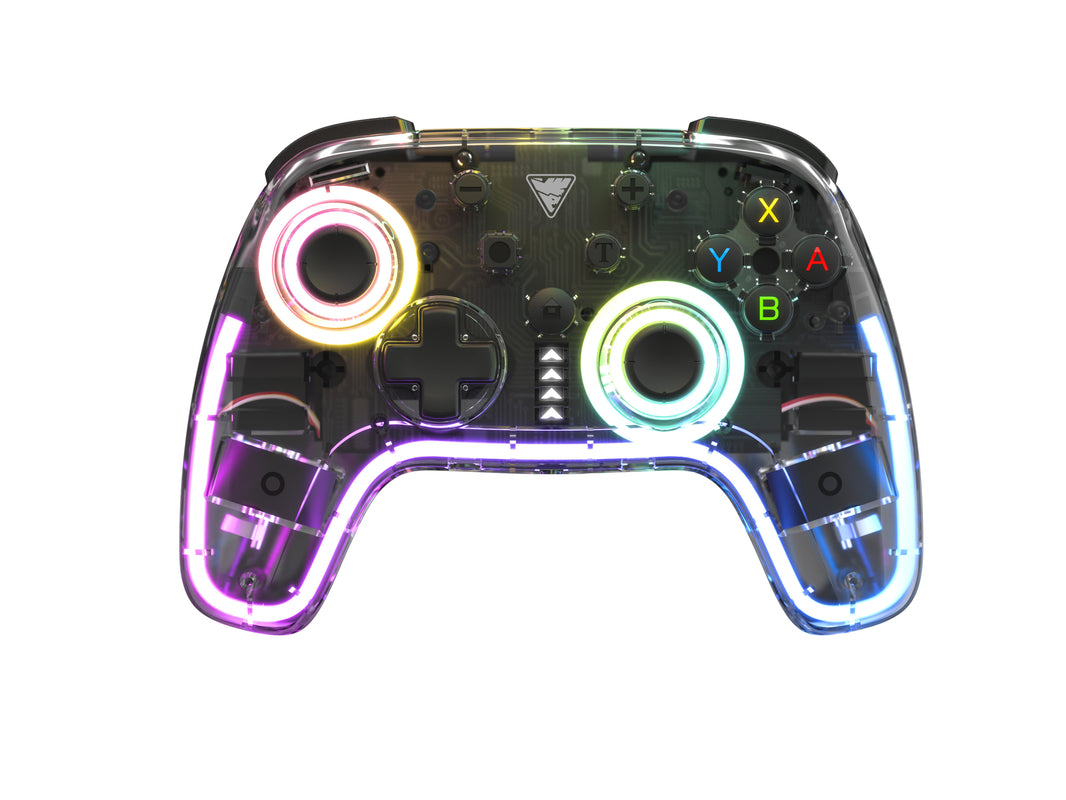 DragonShock - Manette sans fil RGB ORION GLOW pour Nintendo Switch et Switch OLED