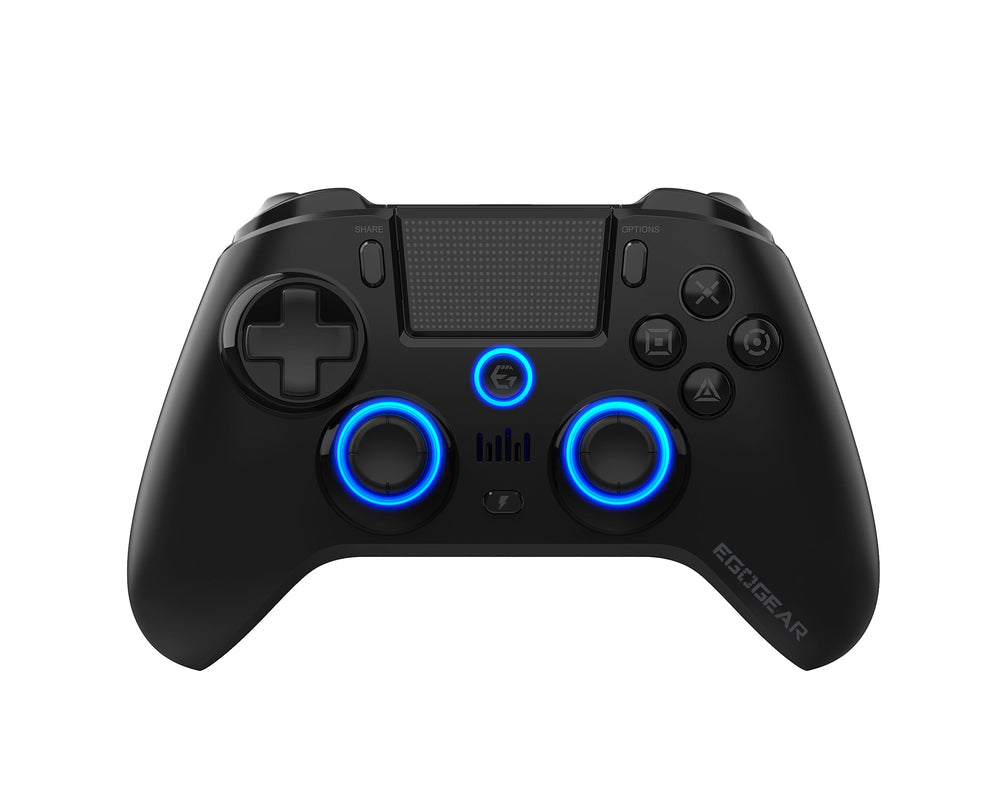 EgoGear - Manette sans fil Bluetooth SC15 Noire pour PS4, PS3 et PC