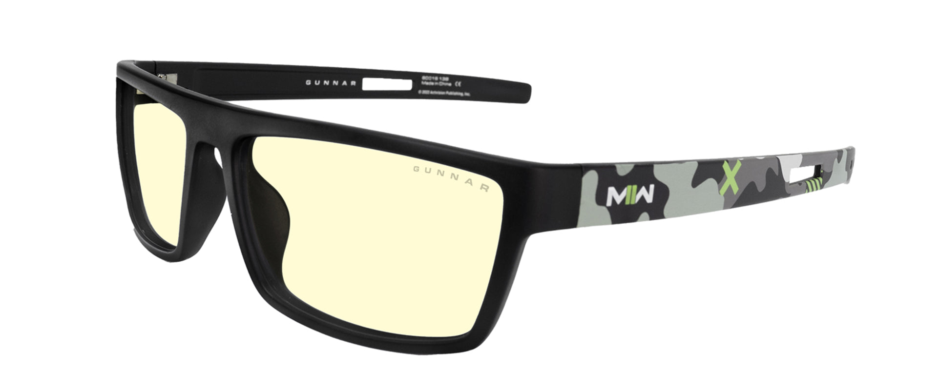 Gunnar - Lunettes gaming anti-lumière bleue Call of Duty Tactique Édition