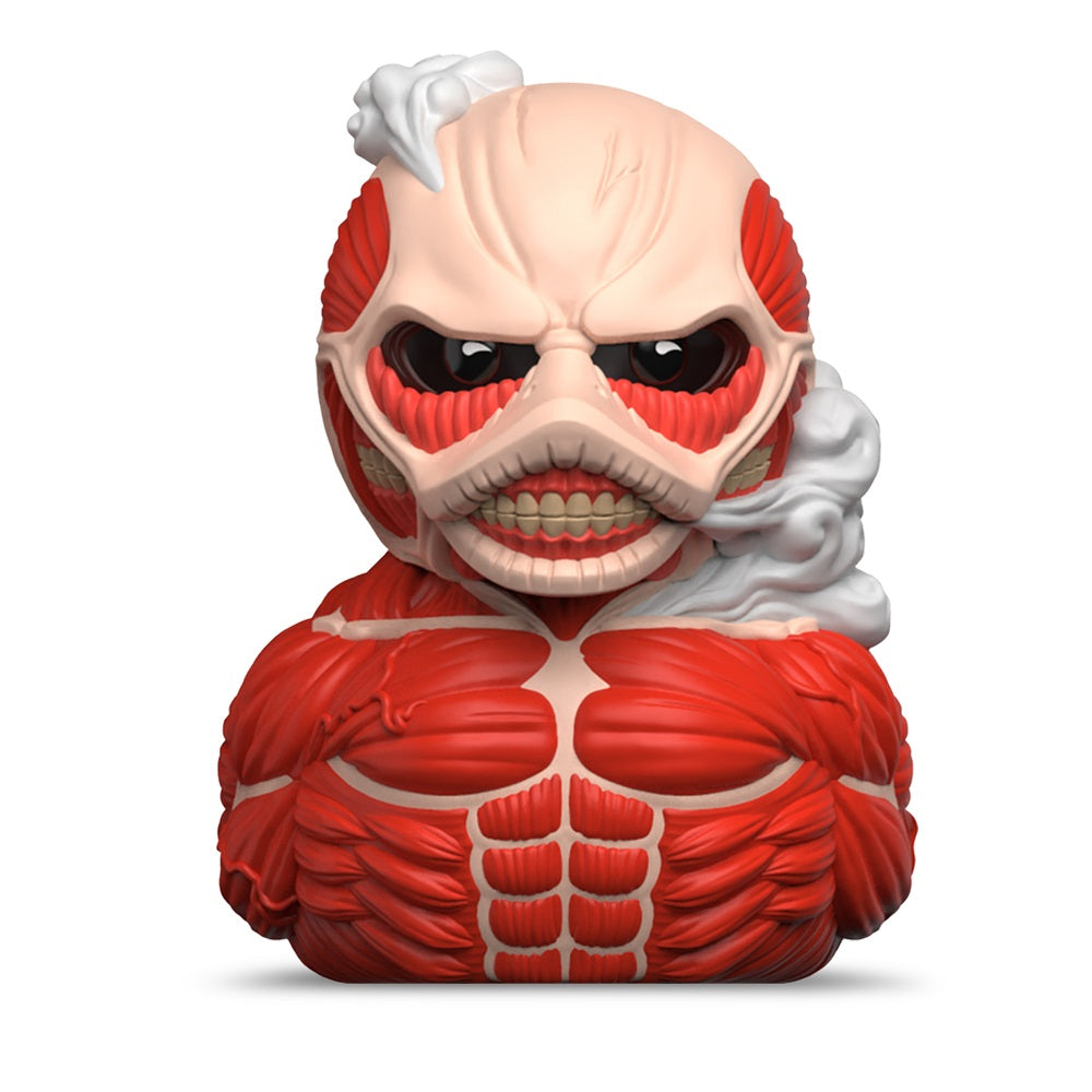 Numskull - TUBBZ Canard de bain - L'Attaque des Titans - Bertolt Hoover (Titan) (Taille Géante) - 23cm