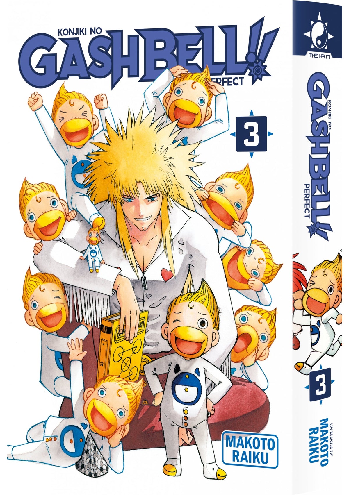 Gash Bell!! - Tome 03 - Perfect Edition - Livre (Manga)