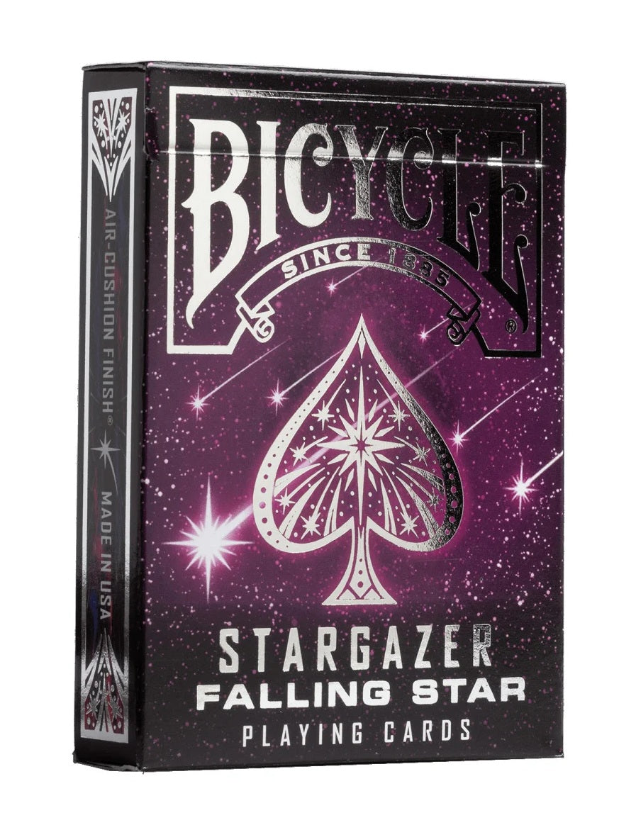 Bicycle - Carte de jeu Standard 56 pièce(s) Stargazer Falling Star - flash vidéo