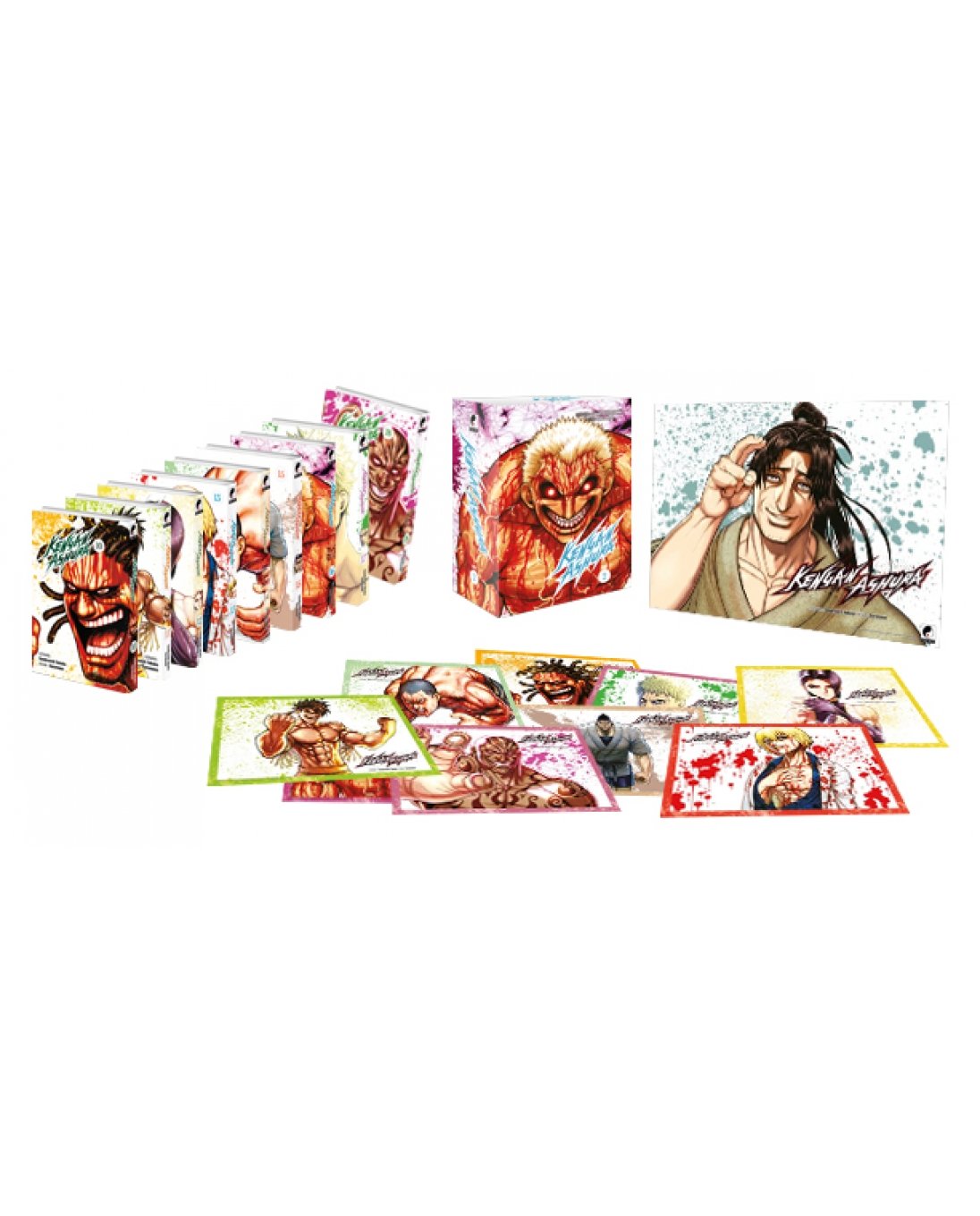 Kengan Ashura - Partie 2 - Coffret Collector (tomes 10 à 18)