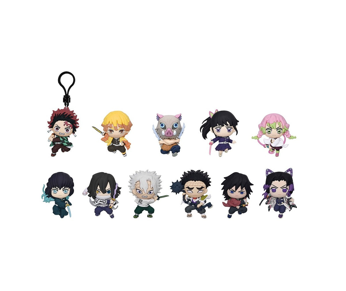 Naruto Shippûden - Assortiment en blind bag de peluches de sac de collection (Série 1) (24 pcs)