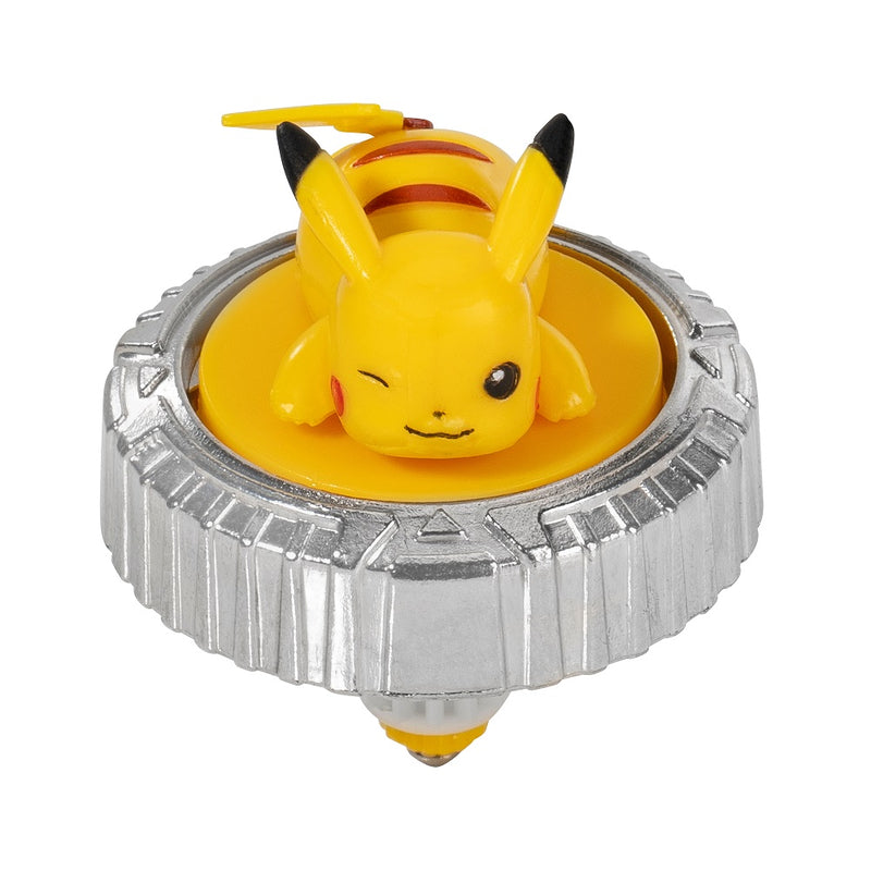 Pokémon - Toupie de combat Aléatoire Pikachu-Evoli-Salameche-Carapuce