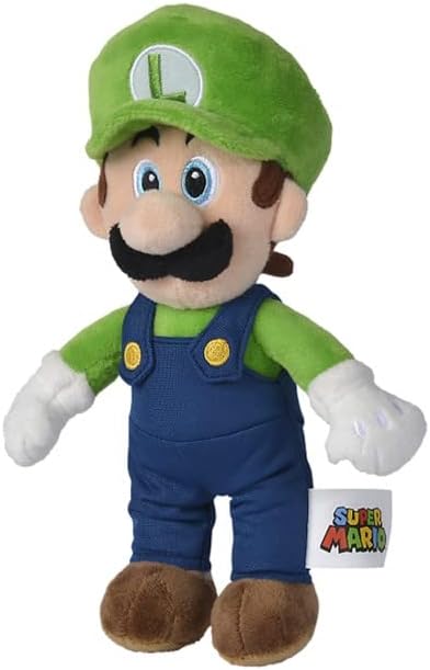 Nintendo - Super Mario - Peluche Luigi 20cm - flash vidéo