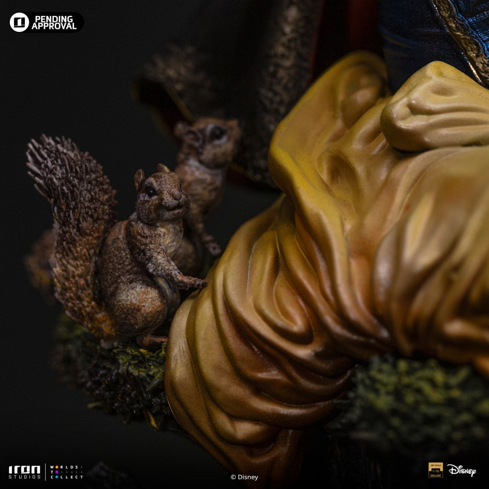 Iron Studios - Deluxe Art Scale 1/10 - Disney - Blanche-Neige et les Sept Nains - Blanche-Neige (Par Heather Edwards) Statue 27cm - flash vidéo