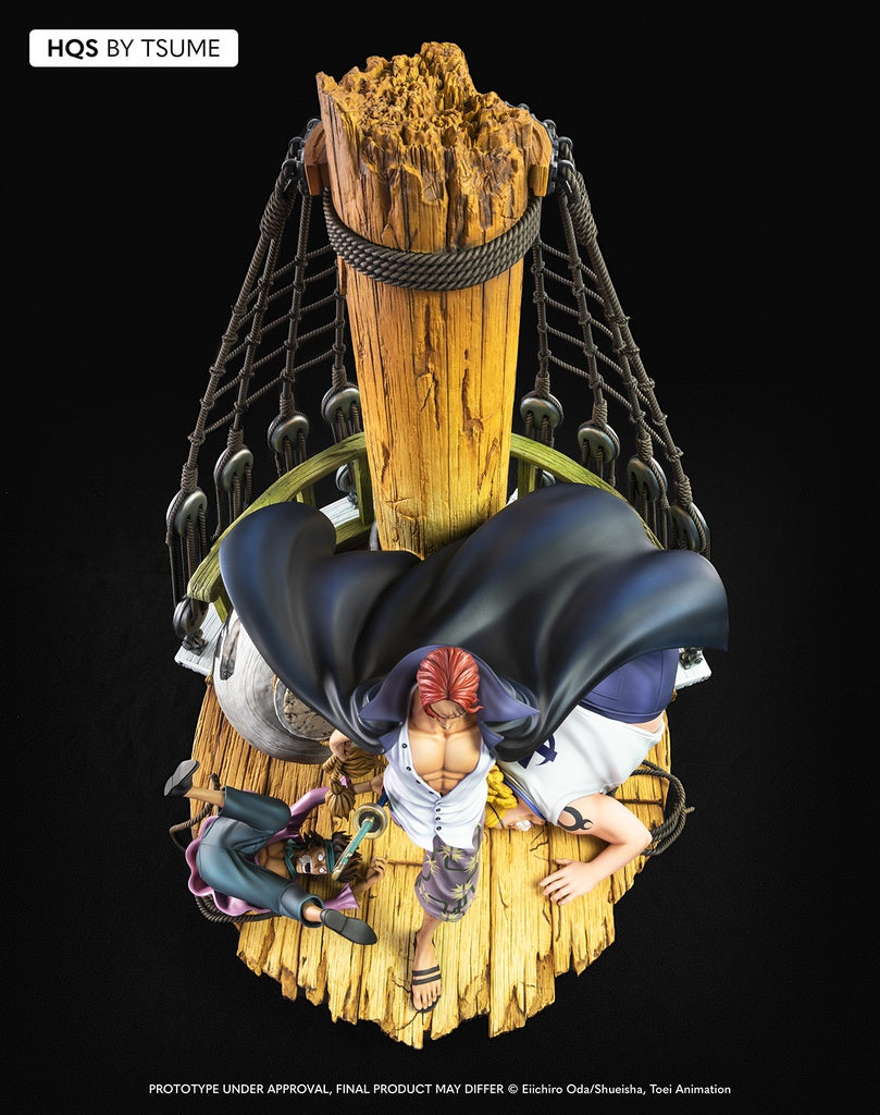 One Piece - Statue HQS+ Shanks - flash vidéo