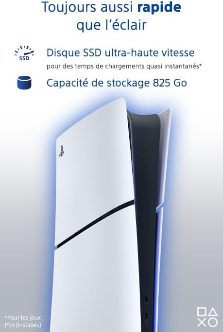 PlayStation 5 Console White Digital Edition 825GB (Slim Model - Chassis E)