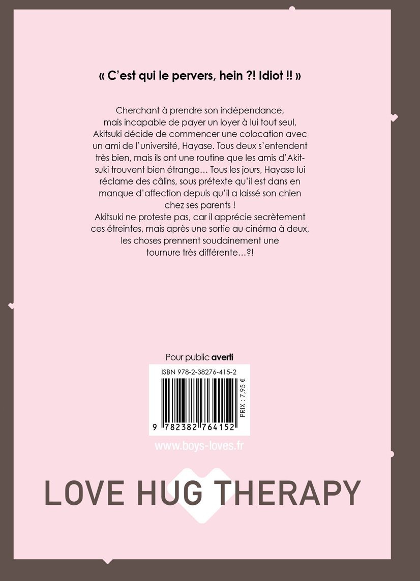 Love Hug Therapy - Livre (Manga) - Yaoi - Hana Book