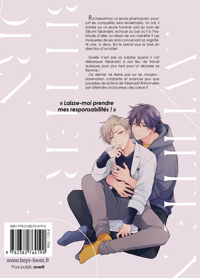 White Night Bitter Porn - Livre (Manga) - Yaoi - Hana Book