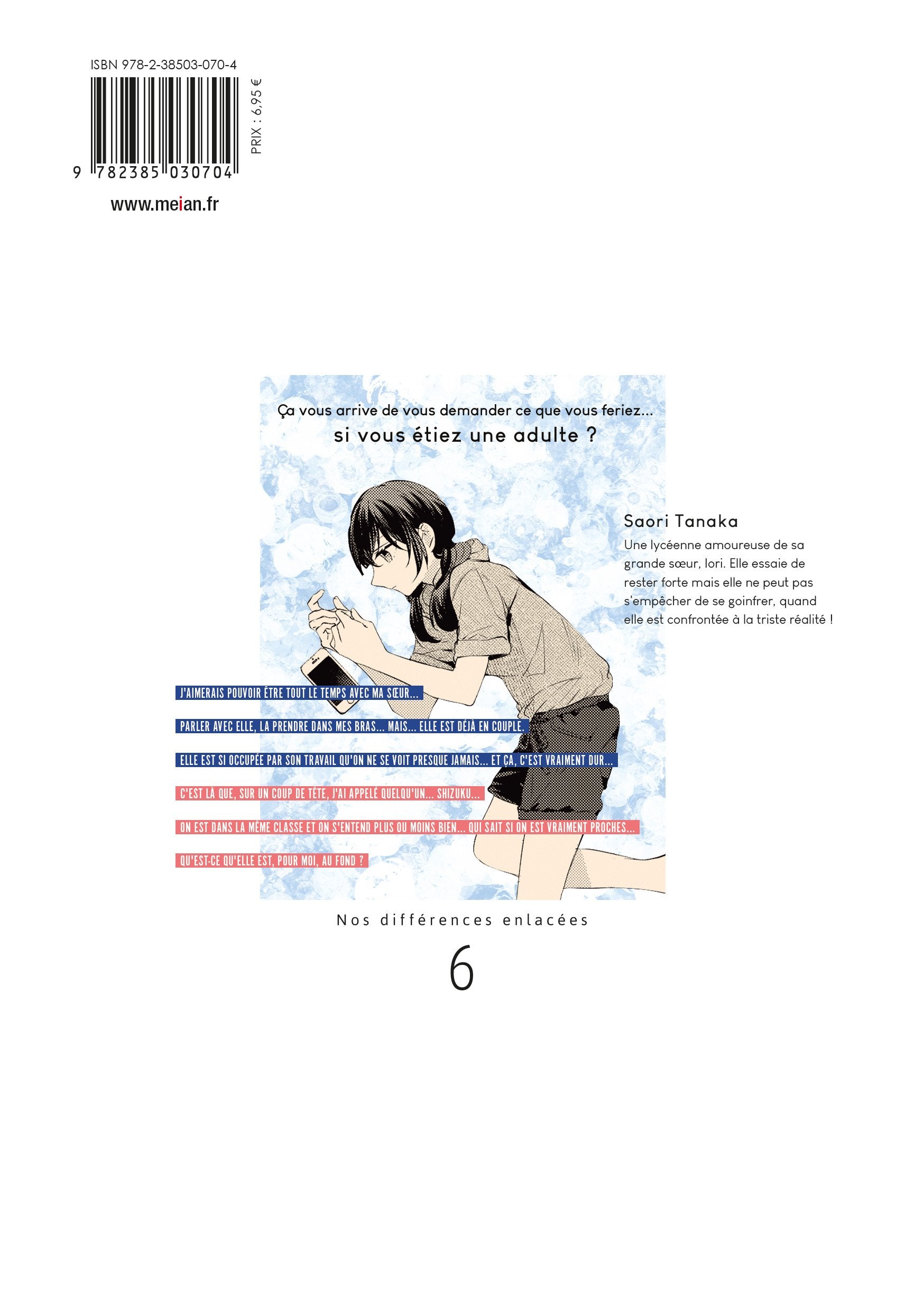 Nos différences enlacées - Tome 06 - Livre (Manga)