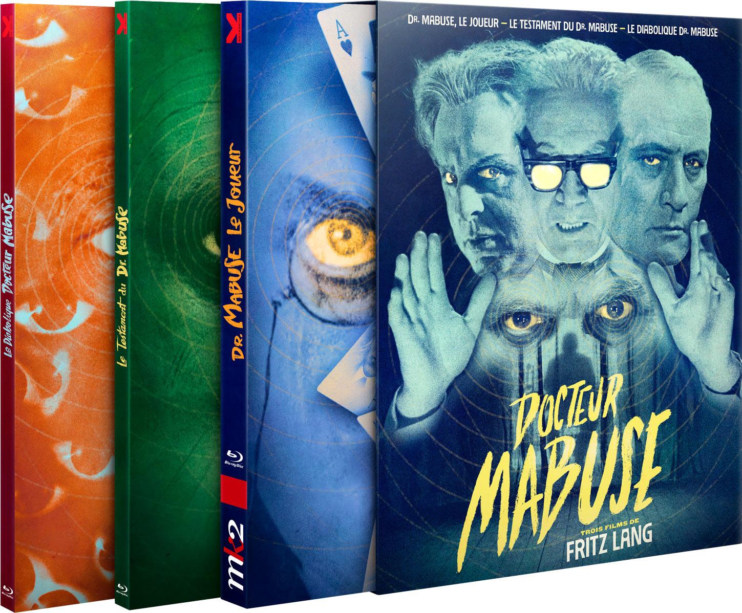 Docteur Mabuse - Trois films de Fritz Lang [Blu-ray]
