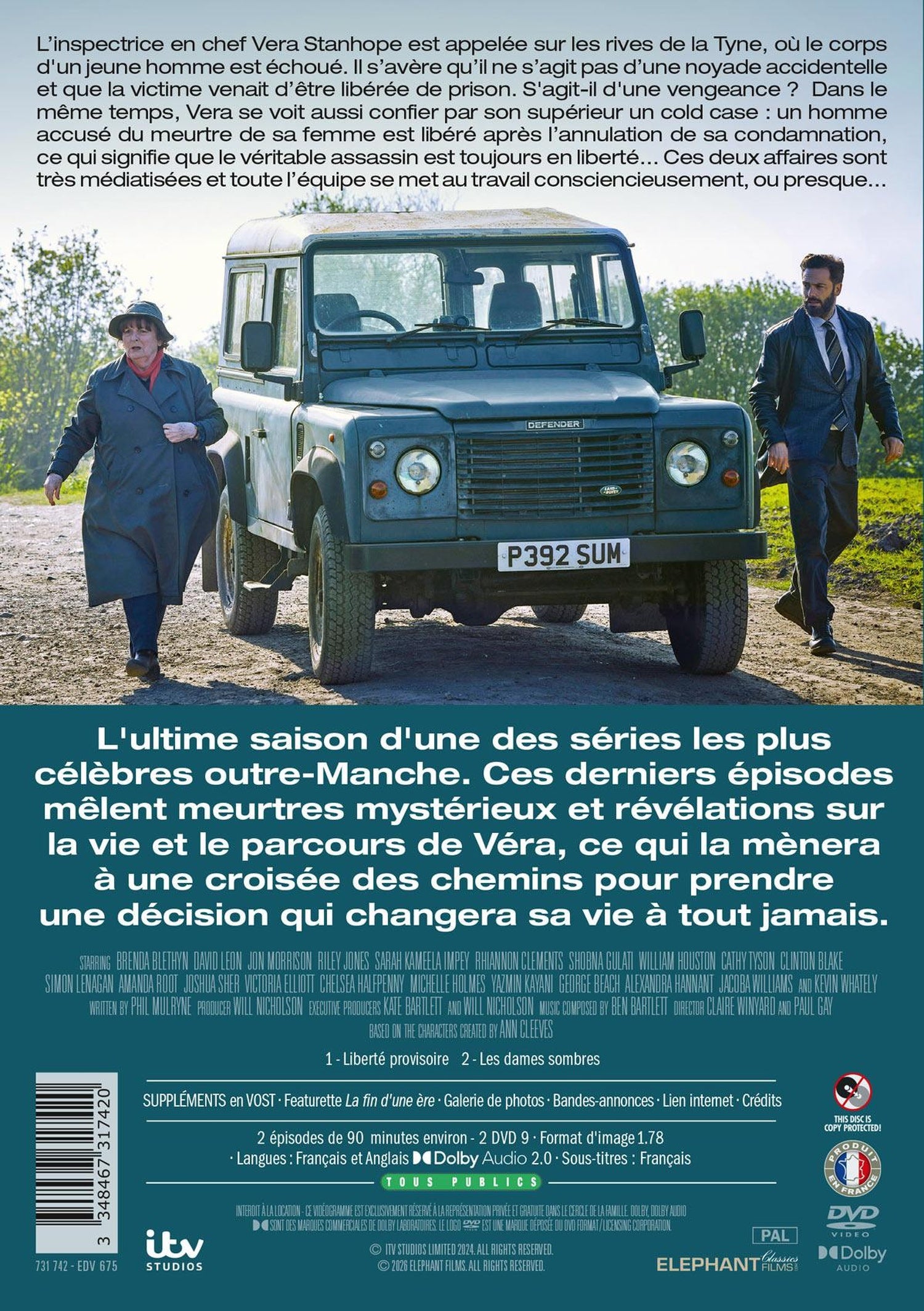 Les Enquêtes de Vera - Saison 14 [DVD]