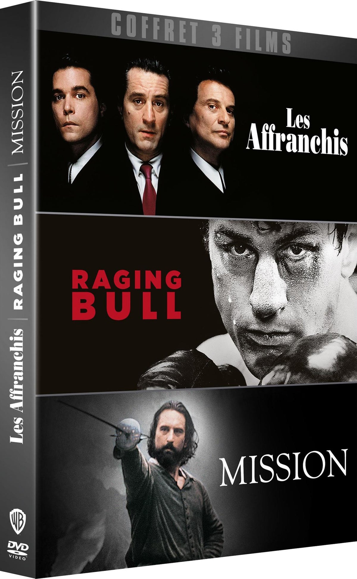 Robert De Niro - Coffret : Les Affranchis + Raging Bull + Mission [DVD]