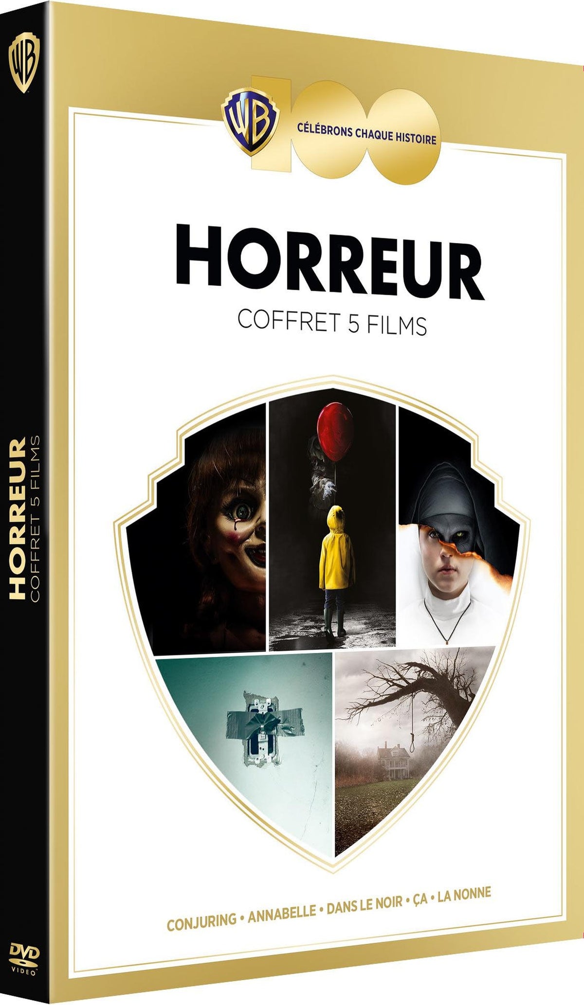 100 ans Warner - Coffret 5 films - Horreur [DVD]