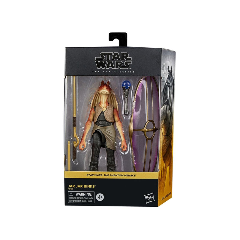 Star Wars The Black Series - La Menace Fantôme Figurine d'action Deluxe de Jar Jar Binks 15cm