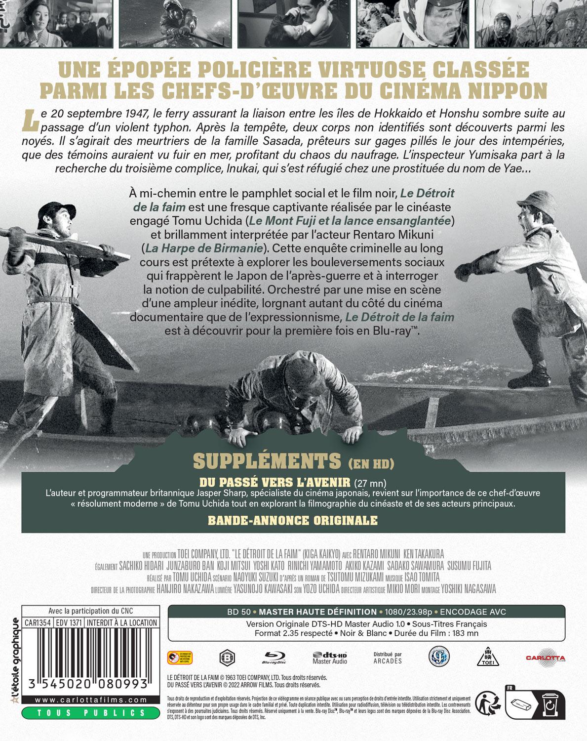 Le Détroit de la faim [Blu-ray]