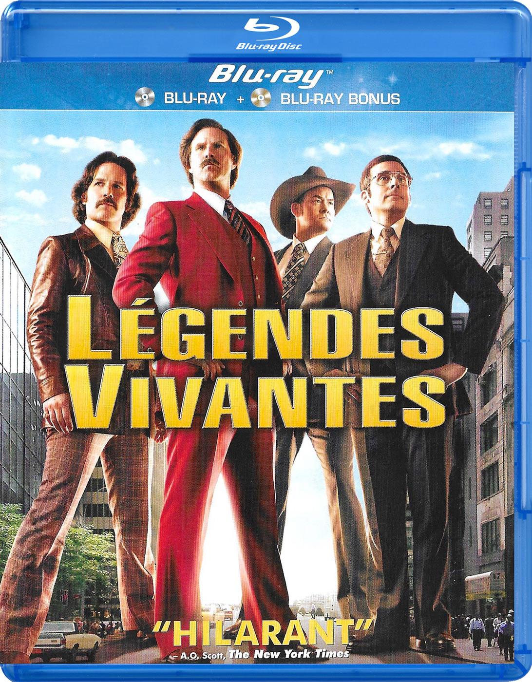 Légendes vivantes (Anchorman 2 : la légende continue) [Blu-ray]