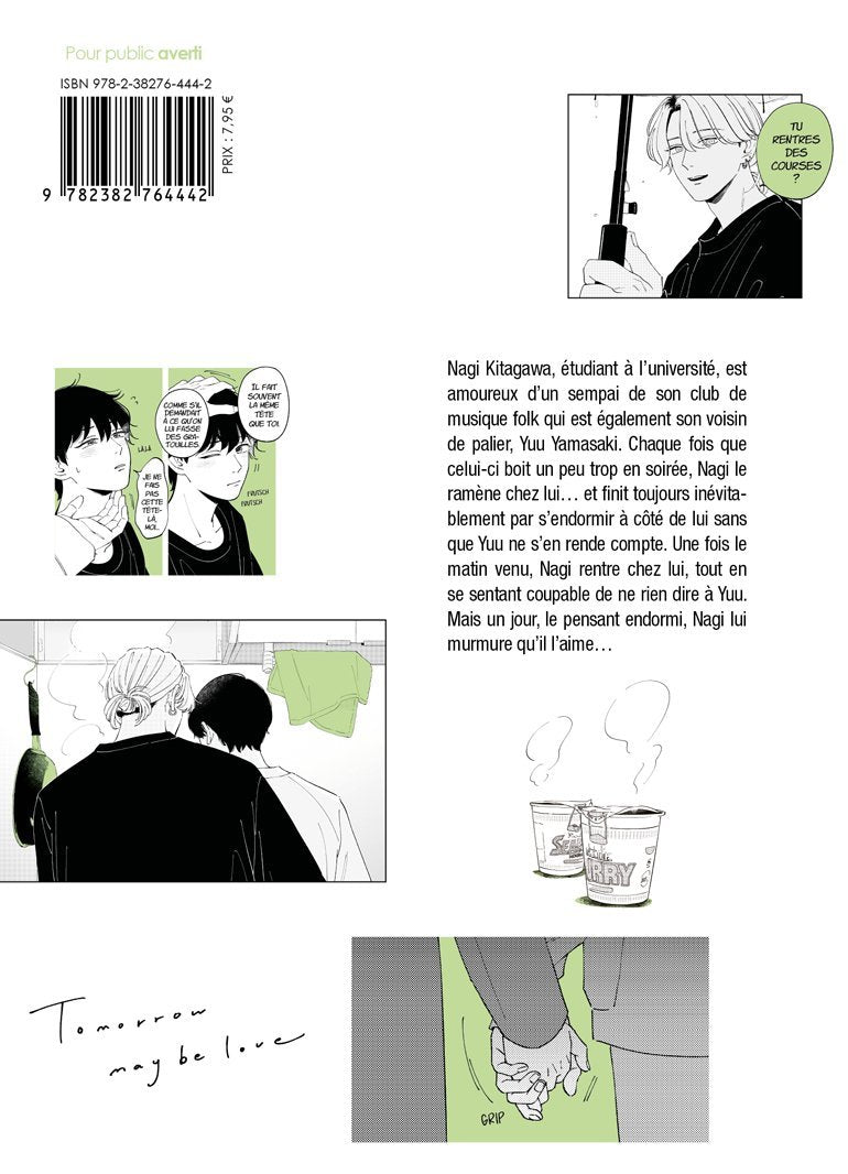 Tomorrow Maybe Love - Tome 1 - Livre (Manga) - Yaoi - Hana Book