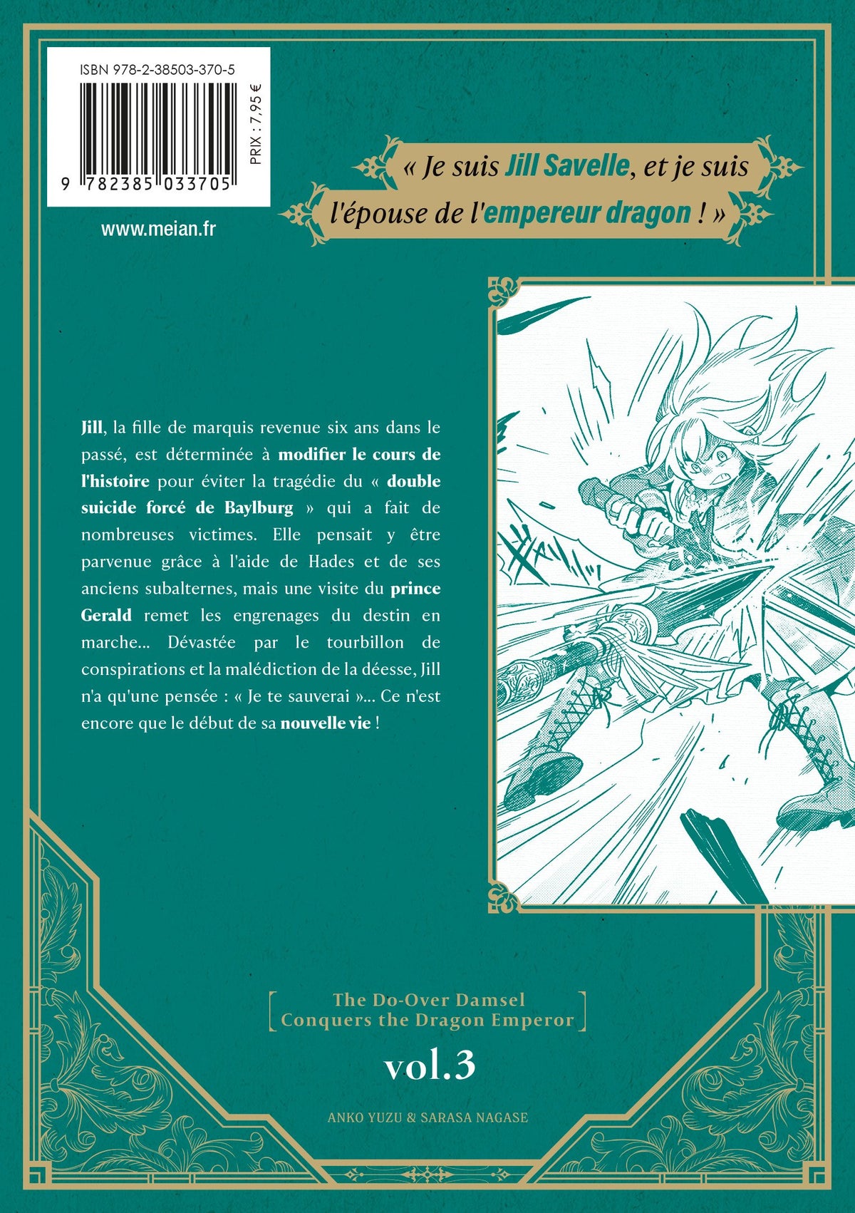 The Do-Over Damsel Conquers the Dragon Emperor - Tome 03 - Livre (Manga)