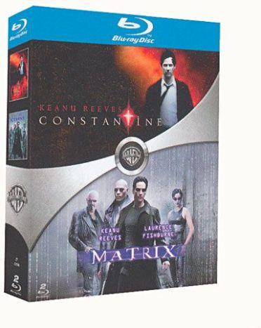 Coffret Keanu Reeves - Constantine + Matrix [Blu-ray]