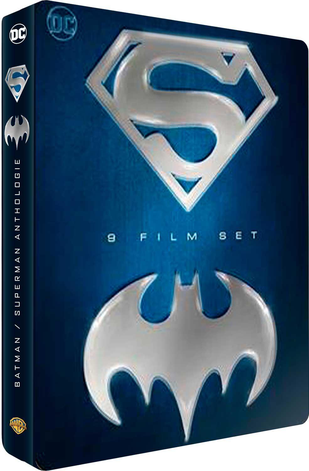 Batman / Superman - Coffret 9 films [Blu-ray]