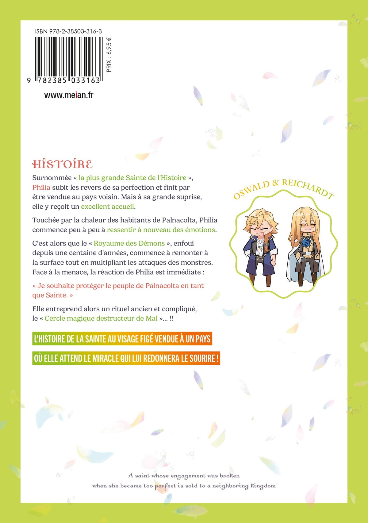 The Saint Whose Engagement Was Broken - Tome 02 - Livre (Manga)