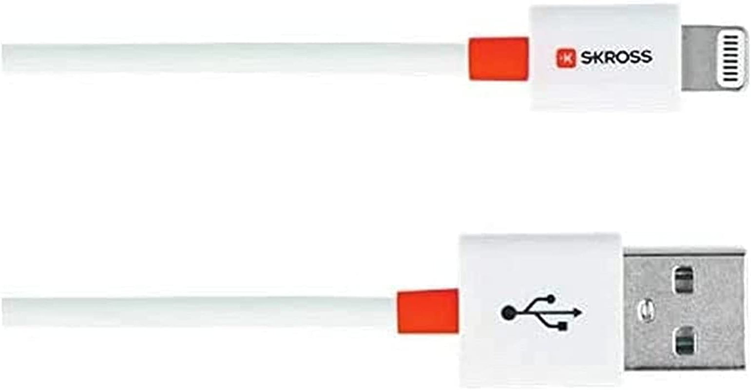 Skross Charge'n Sync Lightning USB, white, retail packaging 2m