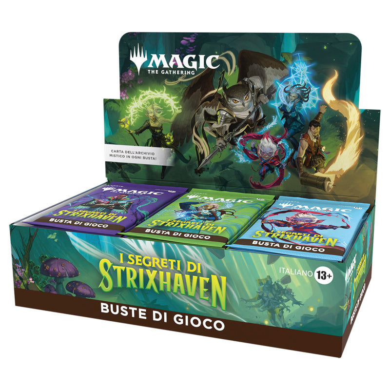 Magic: The Gathering - Confezione di buste di gioco I Segreti di Strixhaven (30 Buste)